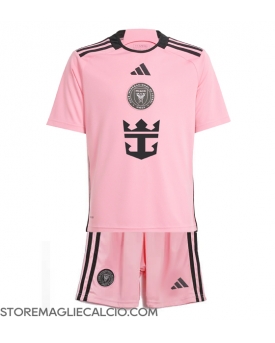 Inter Miami Maglia Gara Casa Repliche 2024-25 Bambino